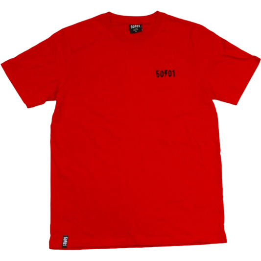 50to01 - Classic T-Shirt - Red