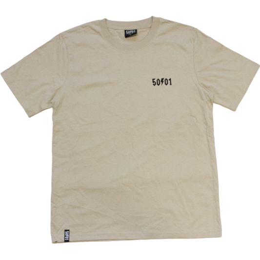 50to01 - Classic T-Shirt - Sand