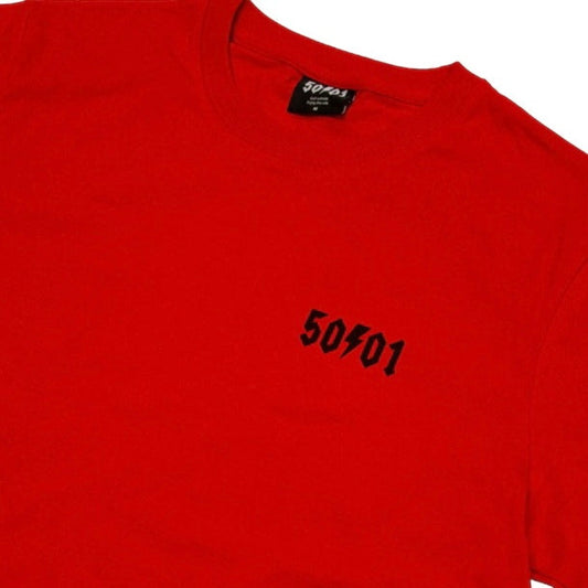 50to01 - Classic T-Shirt - Red