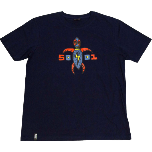 50to01 - Turtle T-Shirt - Navy