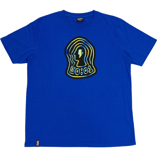50to01 - Aura T-Shirt - Ocean Blue