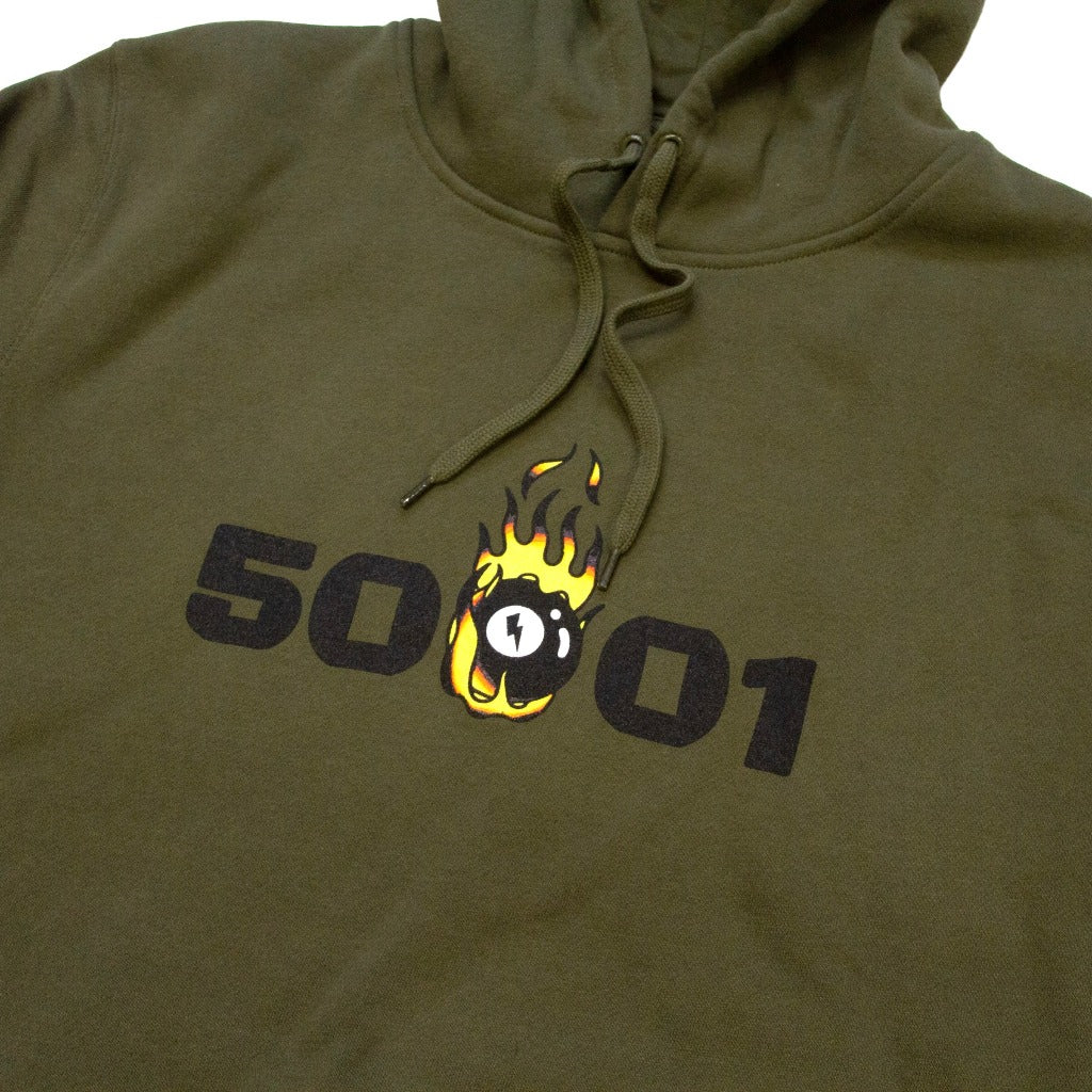 50to01 - 8 BALLER HOODIE ARMY