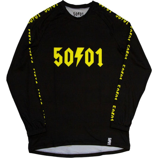 50to01 - Long Sleeve MTB Jersey - Bumble Bee