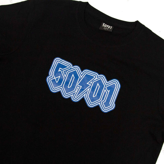 50to01 - Zapper Logo T-Shirt - Black
